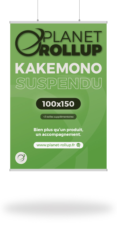 Kakemono suspendu 100x150
