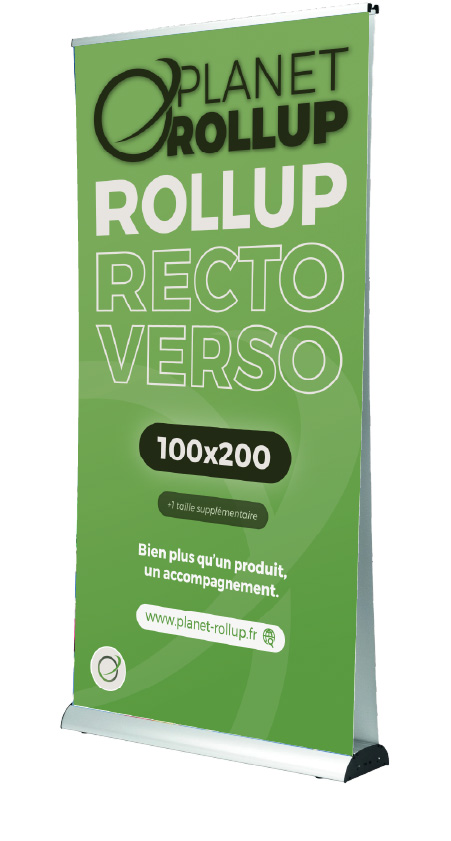 Roll Up Recto Verso 100x200