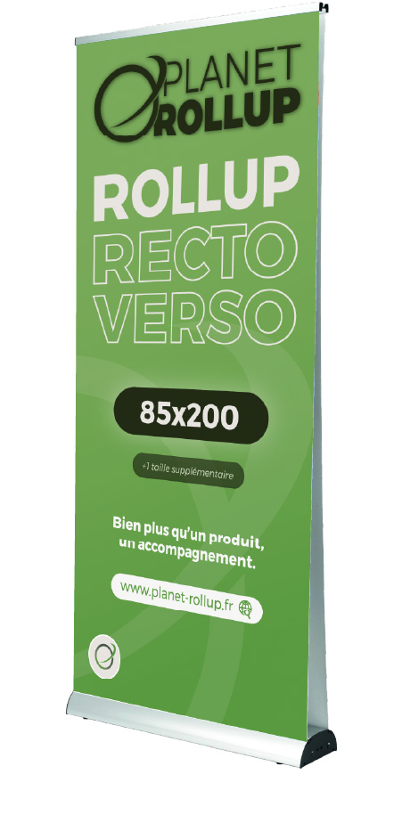 Roll Up Recto Verso 85x200